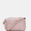 Hot Mandarina Duck MD20 Expandable Double Zip Crossbody Bag Rose
