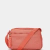 Discount Mandarina Duck MD20 Expandable Double Zip Crossbody Bag Tangerine