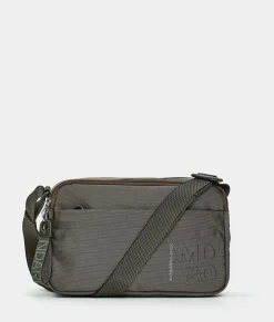 Online Mandarina Duck MD20 Expandable Double Zip Crossbody Bag Pirite