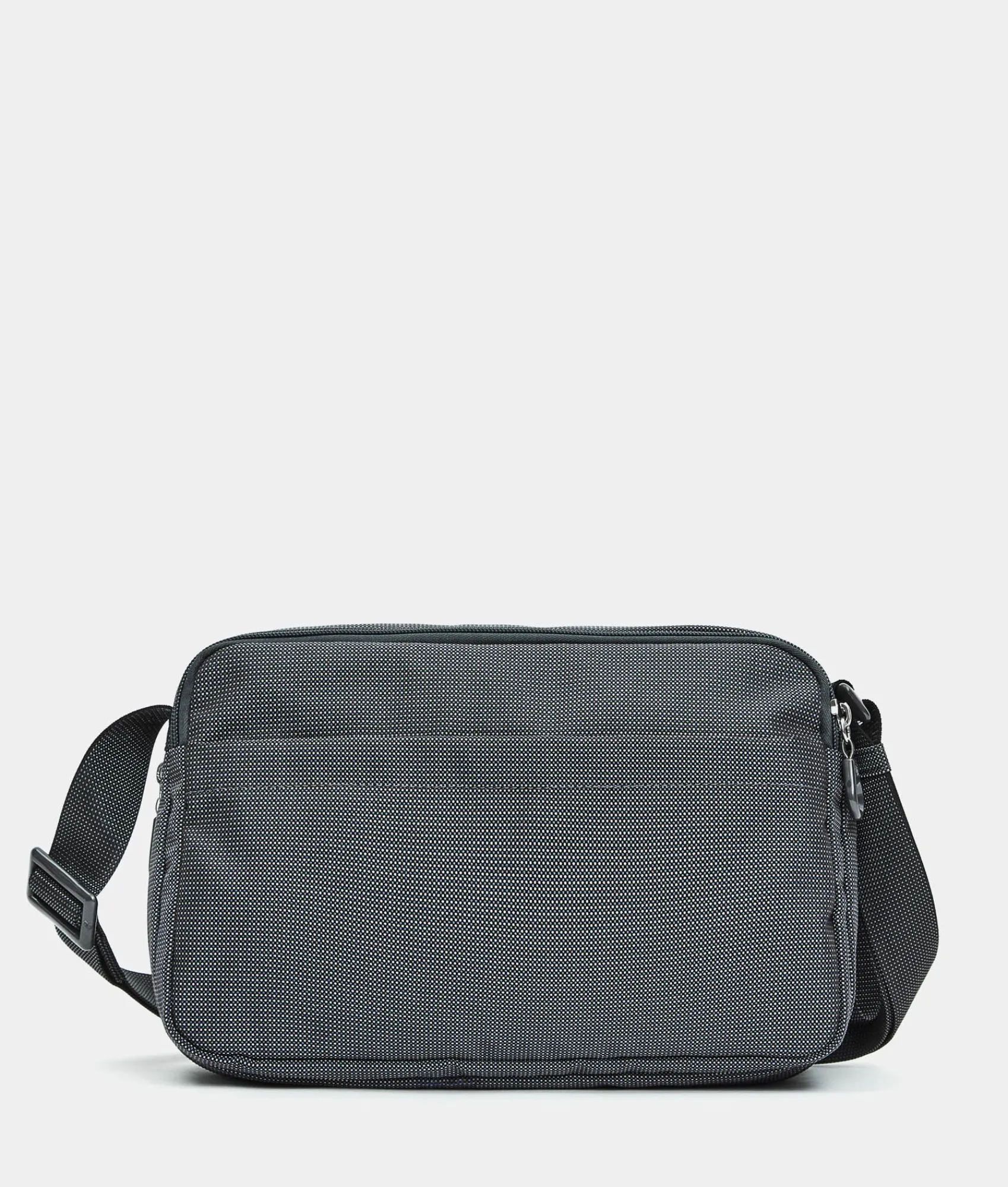 Sale Mandarina Duck MD20 Expandable Double Zip Crossbody Bag Steel