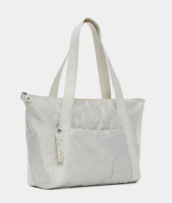 Sale Mandarina Duck MD20 Foldable Shopper WhitecapGrey
