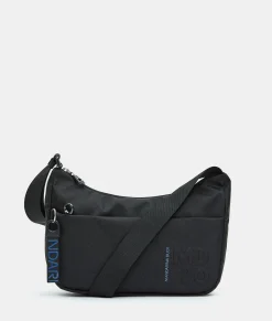Fashion Mandarina Duck MD20 Horizontal Hobo Black