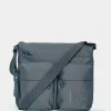 Discount Mandarina Duck MD20 Large .Expandable Crossbody Bag BlueWing
