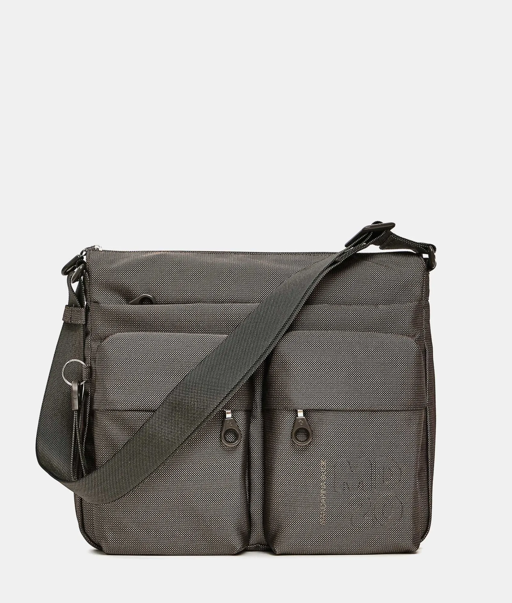 Best Mandarina Duck MD20 Large .Expandable Crossbody Bag Pirite