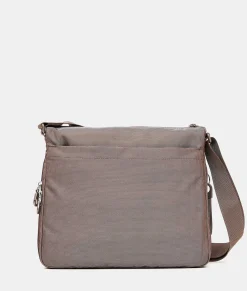 Hot Mandarina Duck MD20 Large .Expandable Crossbody Bag Taupe
