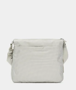 Clearance Mandarina Duck MD20 Large .Expandable Crossbody Bag WhitecapGrey