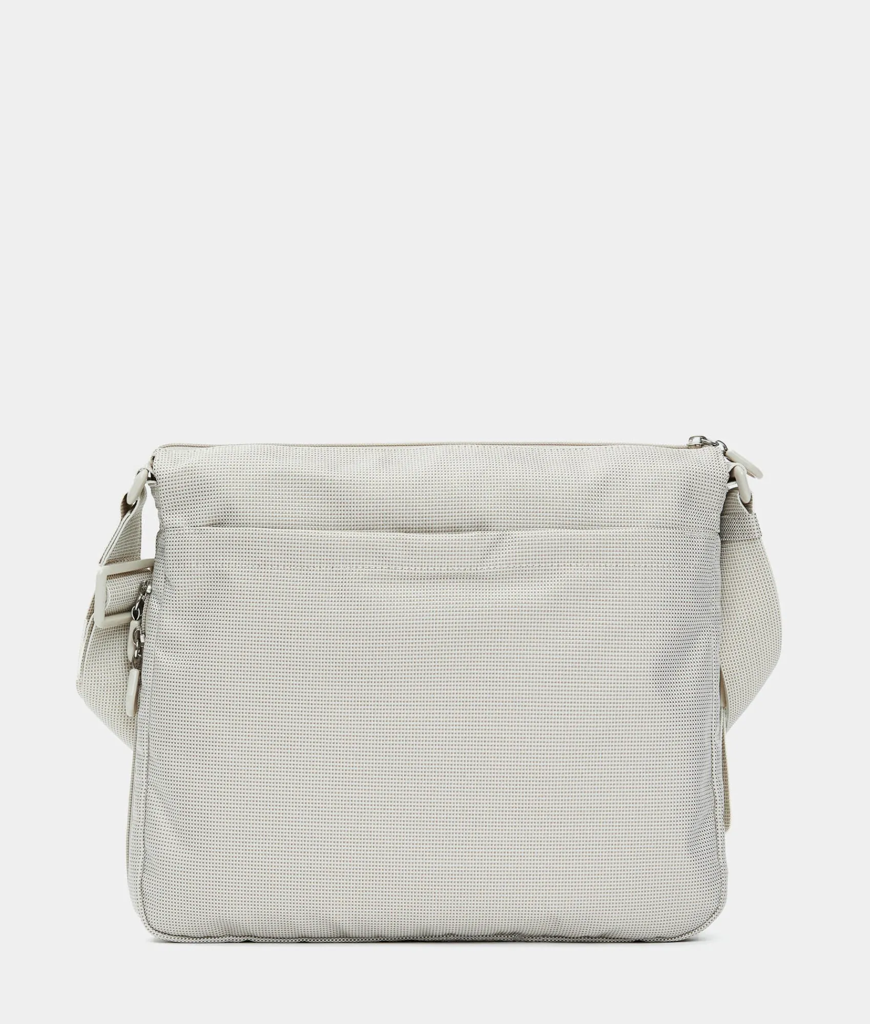 Clearance Mandarina Duck MD20 Large .Expandable Crossbody Bag WhitecapGrey