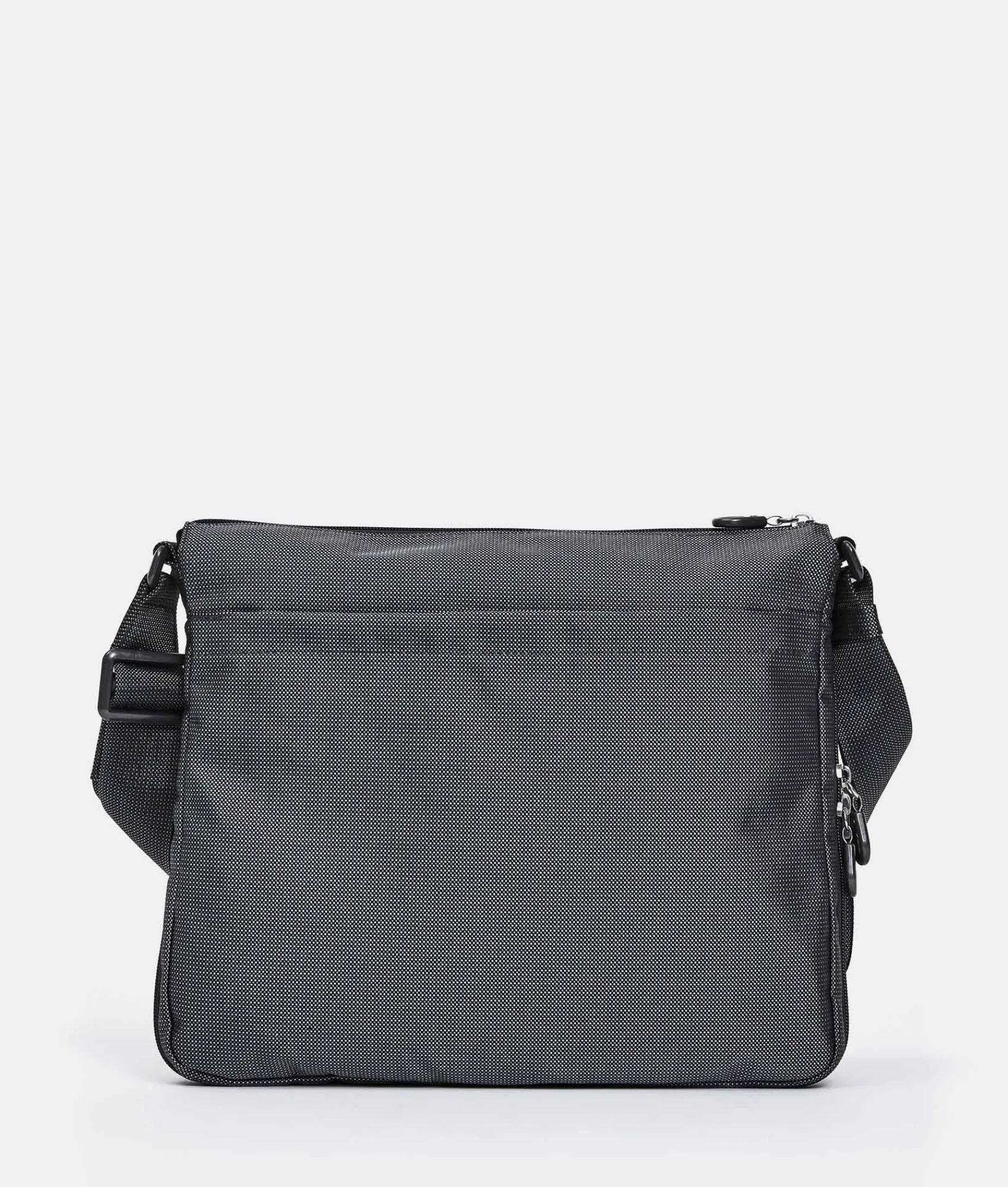 Hot Mandarina Duck MD20 Large .Expandable Crossbody Bag Steel