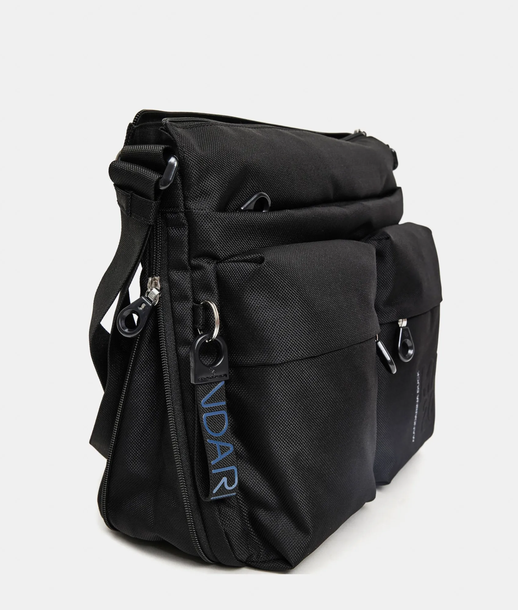 Sale Mandarina Duck MD20 Large .Expandable Crossbody Bag Black