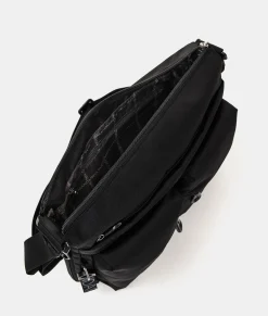 Sale Mandarina Duck MD20 Large .Expandable Crossbody Bag Black