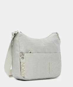 New Mandarina Duck MD20 Medium Crossbody Bag WhitecapGrey