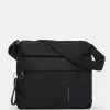 Sale Mandarina Duck MD20 Medium Crossbody Bag 2 Pockets Black