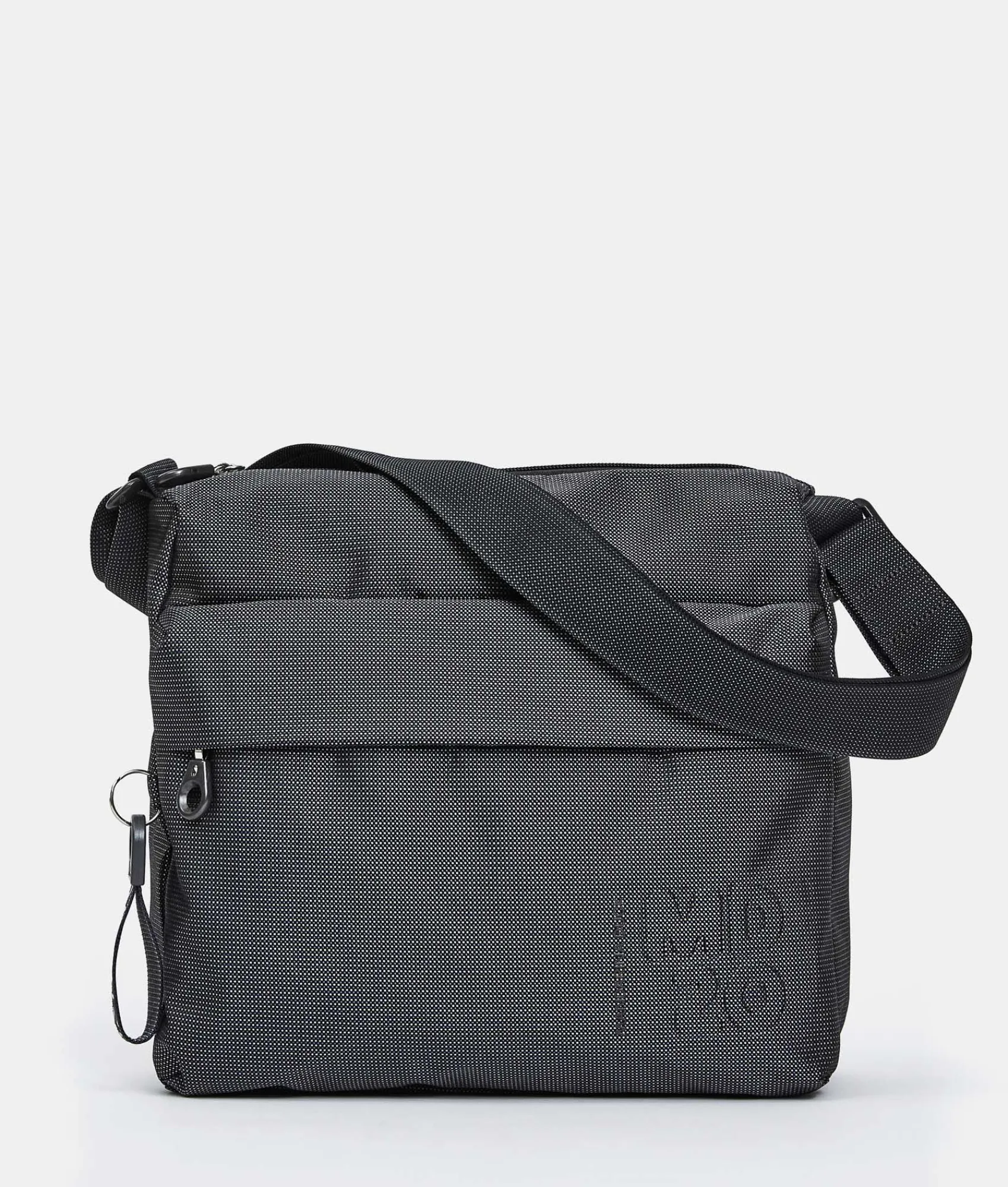 Hot Mandarina Duck MD20 Medium Crossbody Bag 2 Pockets Steel