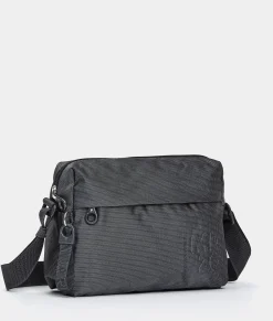 Clearance Mandarina Duck MD20 Medium Crossbody Bag 1 Pocket Steel
