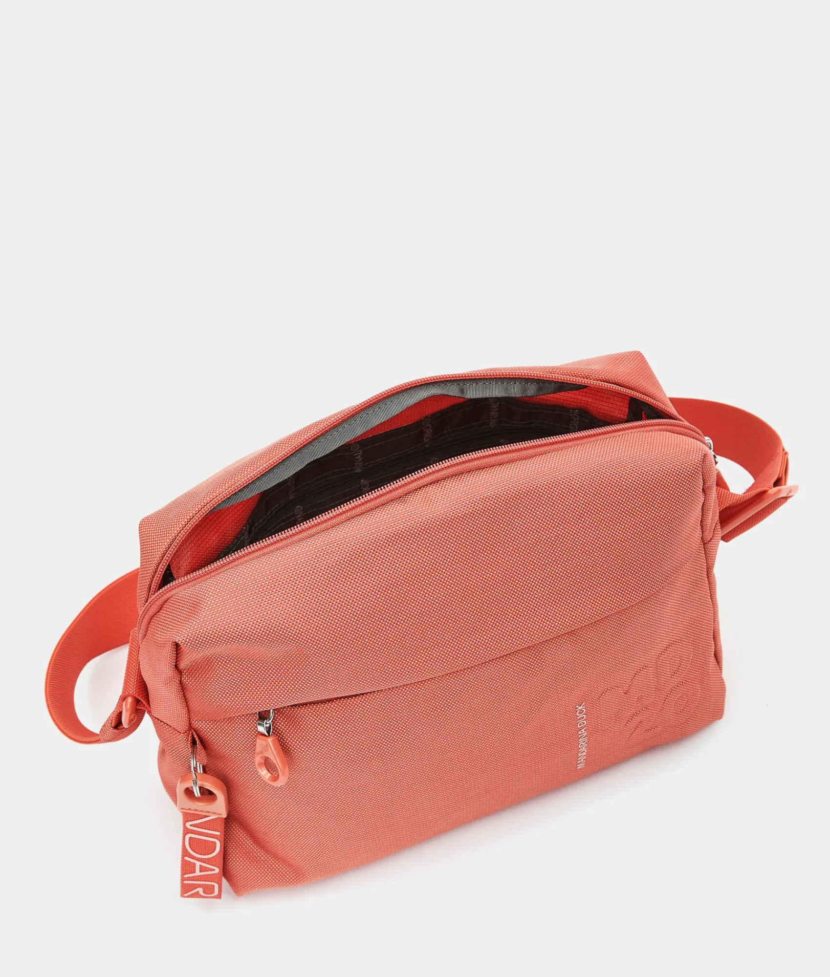 New Mandarina Duck MD20 Medium Crossbody Bag 1 Pocket Tangerine