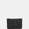 Hot Mandarina Duck MD20 Medium Pouch Black