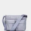 Online Mandarina Duck MD20 Multipockets Crossbody Bag Lavander