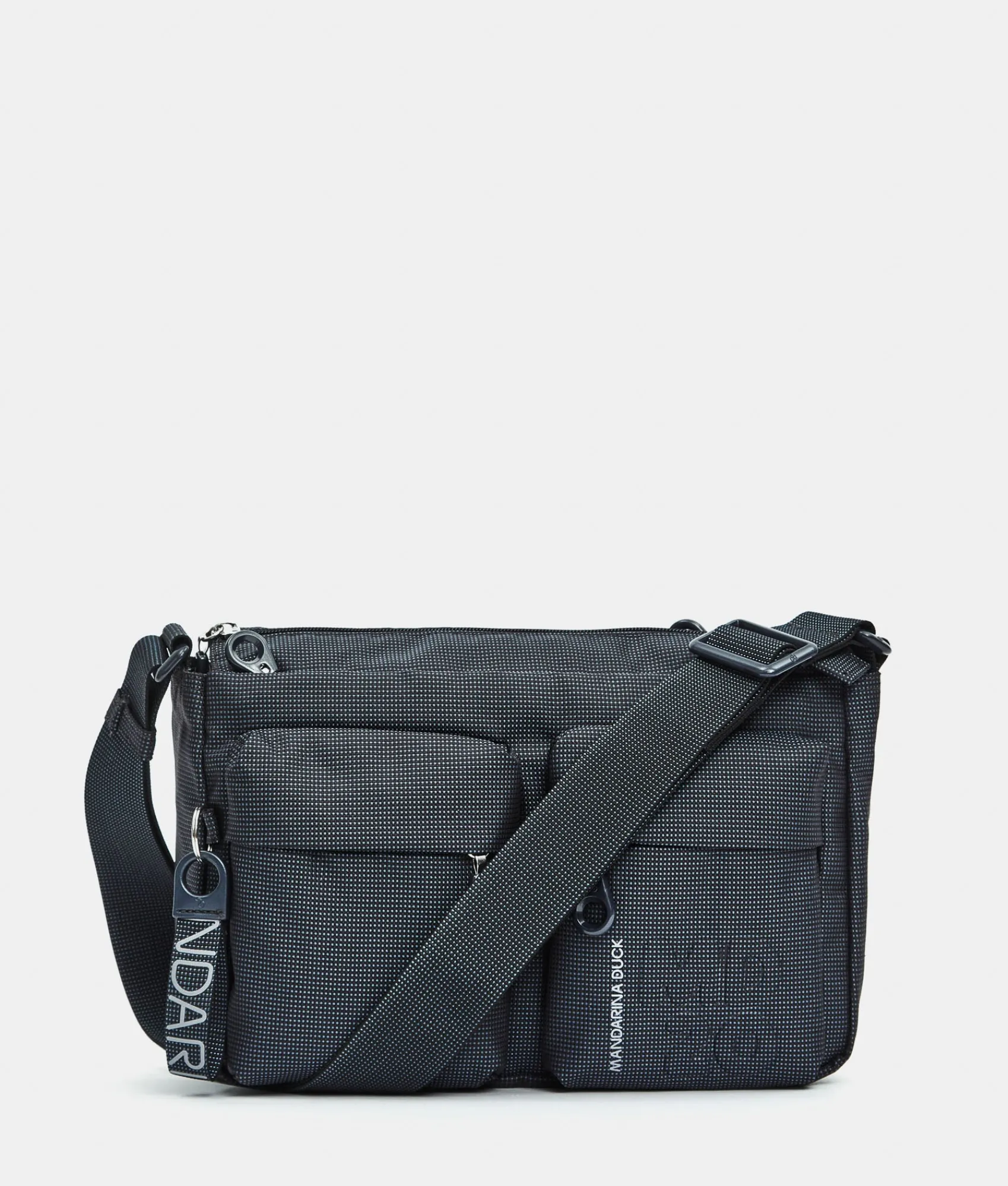 Hot Mandarina Duck MD20 Multipockets Crossbody Bag Scarab