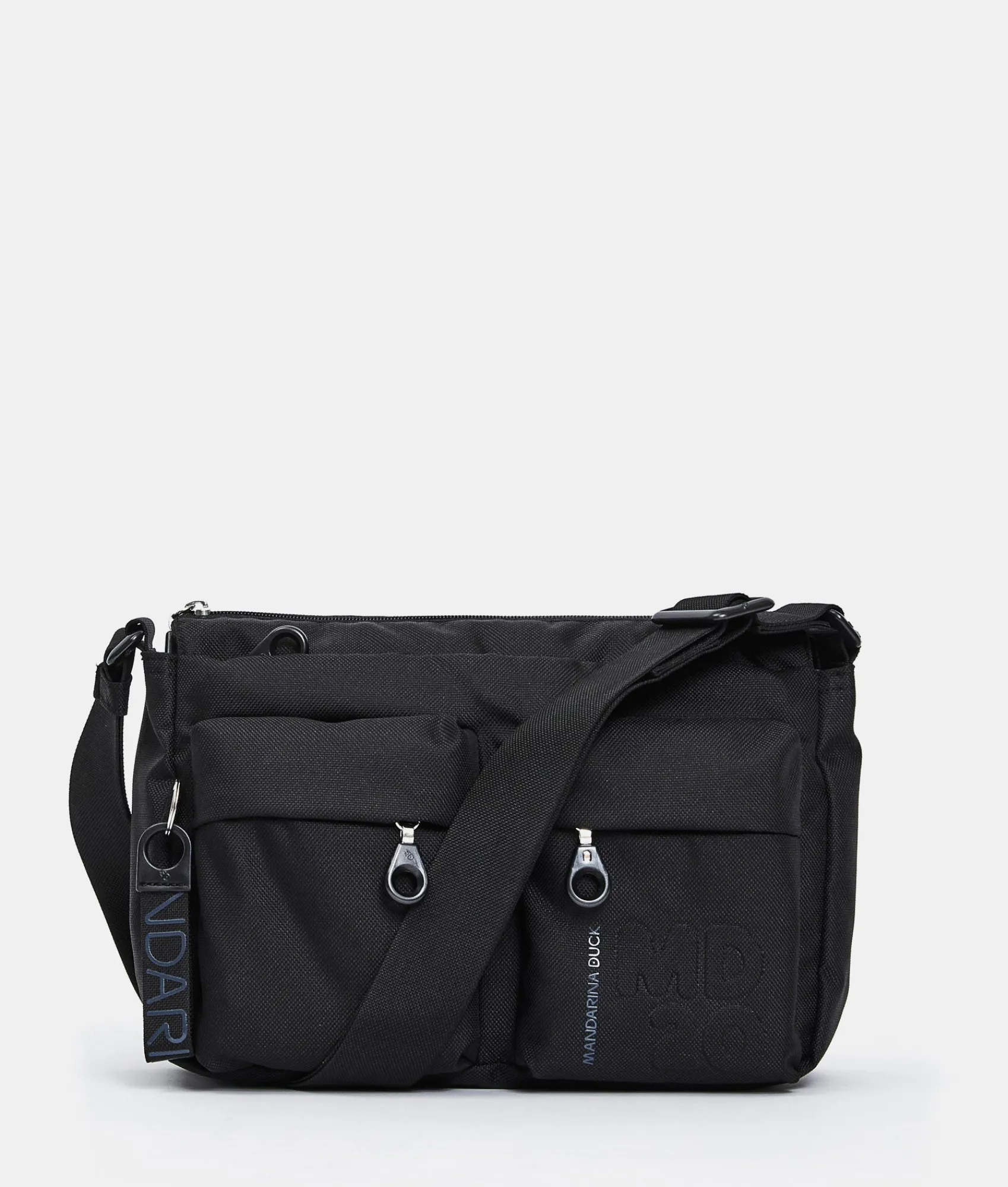 Sale Mandarina Duck MD20 Multipockets Crossbody Bag Black