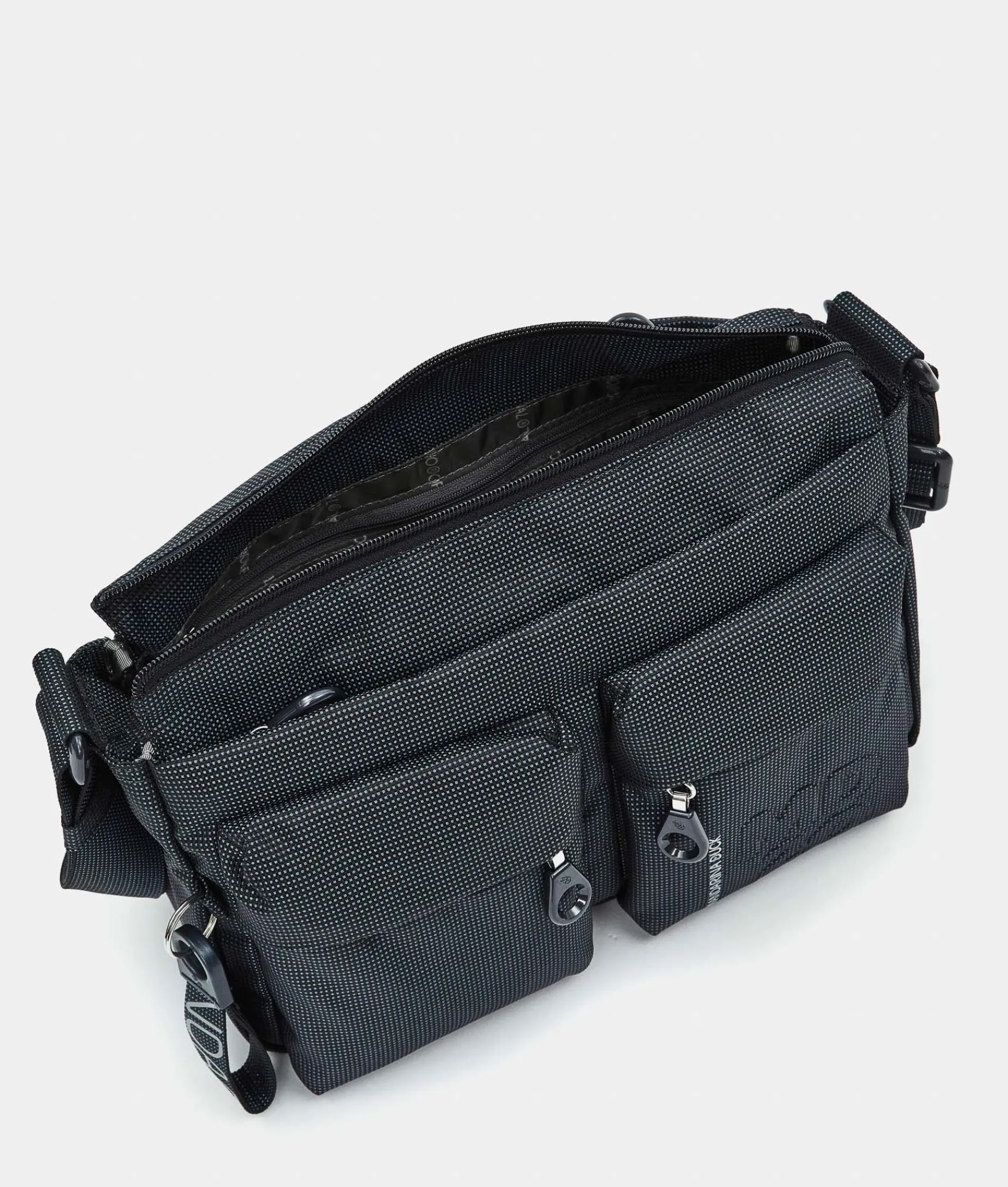 Hot Mandarina Duck MD20 Multipockets Crossbody Bag Scarab