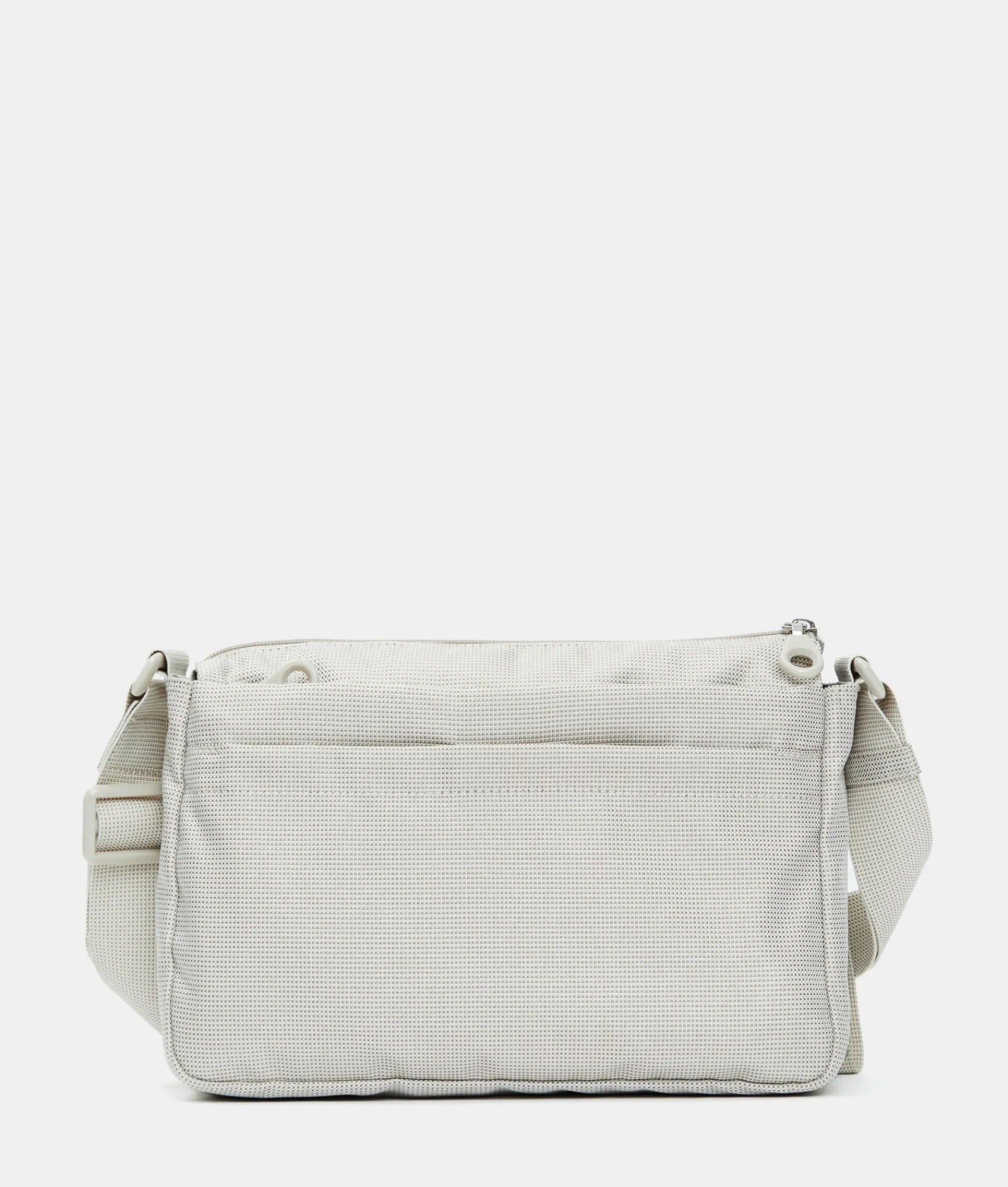 Outlet Mandarina Duck MD20 Multipockets Crossbody Bag WhitecapGrey