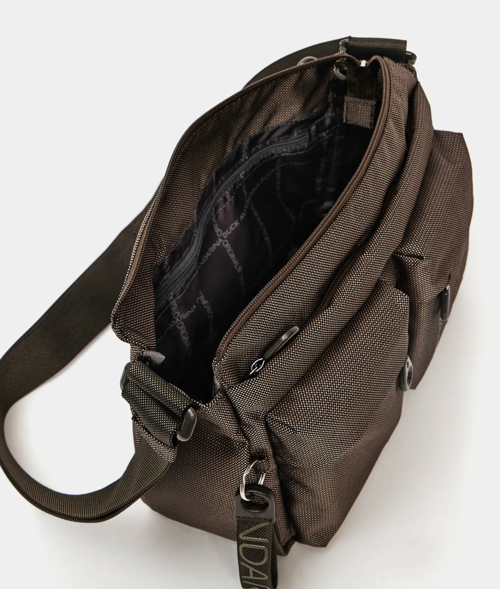 Sale Mandarina Duck MD20 Multipockets Crossbody Bag Pirite