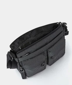 Outlet Mandarina Duck MD20 Multipockets Crossbody Bag Steel