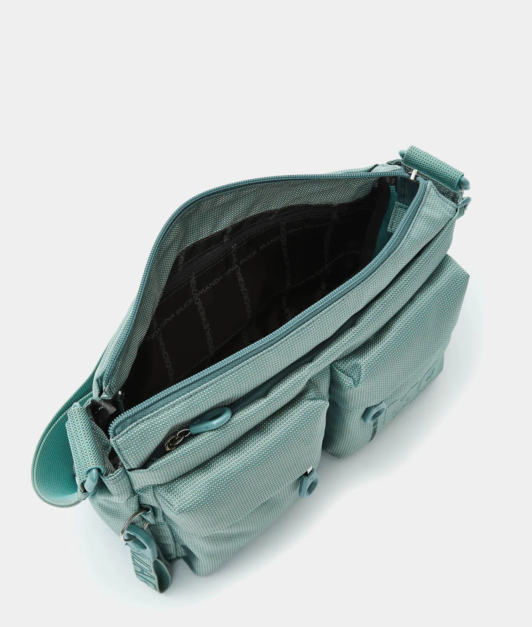 Online Mandarina Duck MD20 Multipockets Crossbody Bag IcebergGreen
