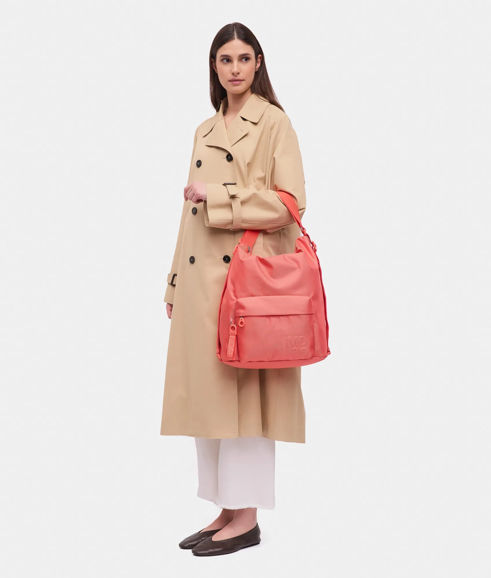 Outlet Mandarina Duck MD20 Shoulder Bag Tangerine