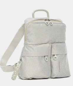Outlet Mandarina Duck MD20 Slim Backpack WhitecapGrey