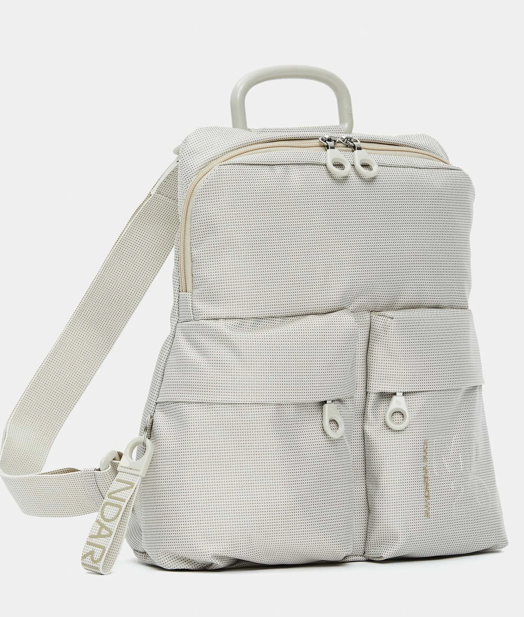 Outlet Mandarina Duck MD20 Slim Backpack WhitecapGrey