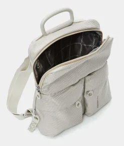 Outlet Mandarina Duck MD20 Slim Backpack WhitecapGrey