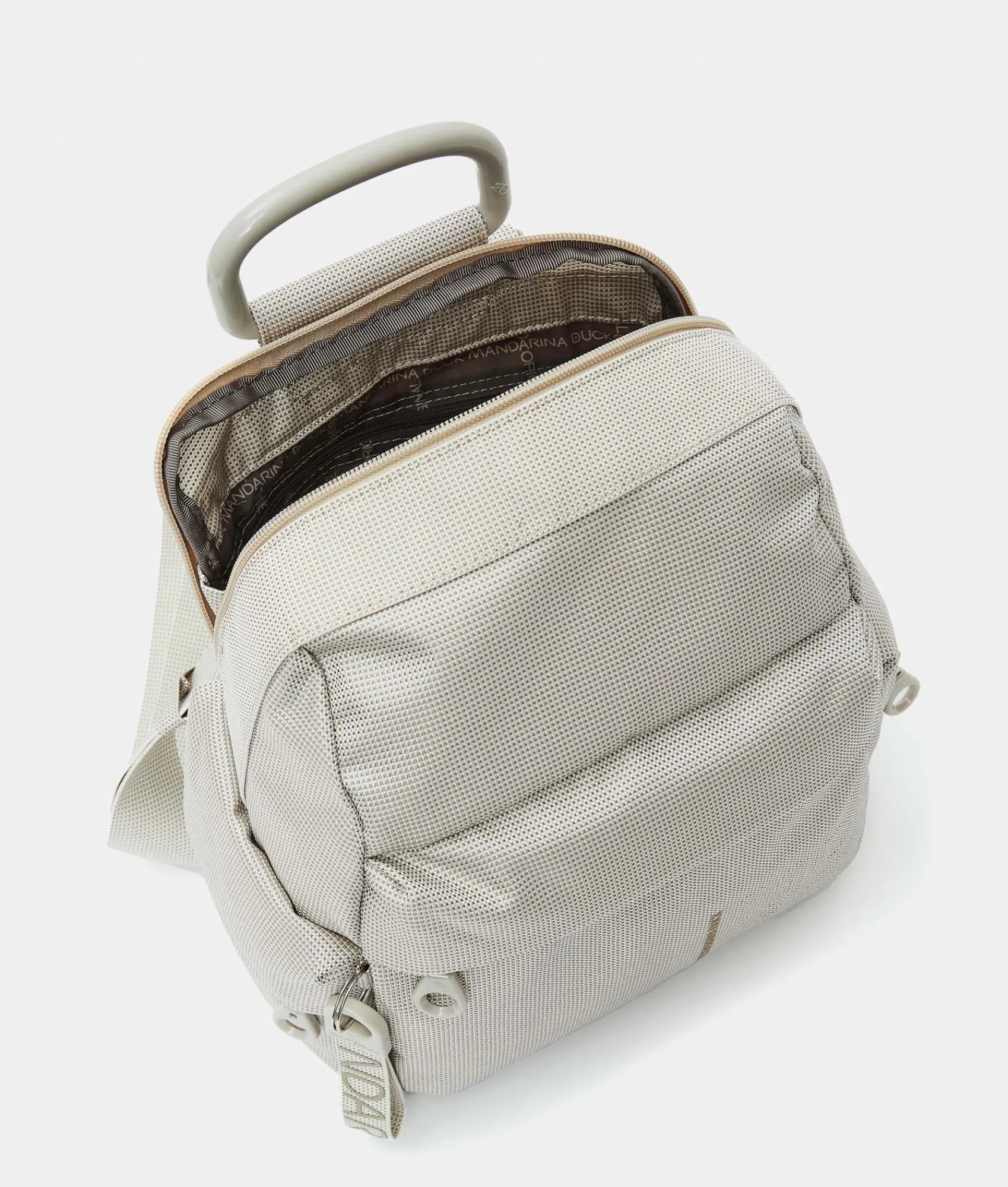 Hot Mandarina Duck MD20 Small Backpack WhitecapGrey