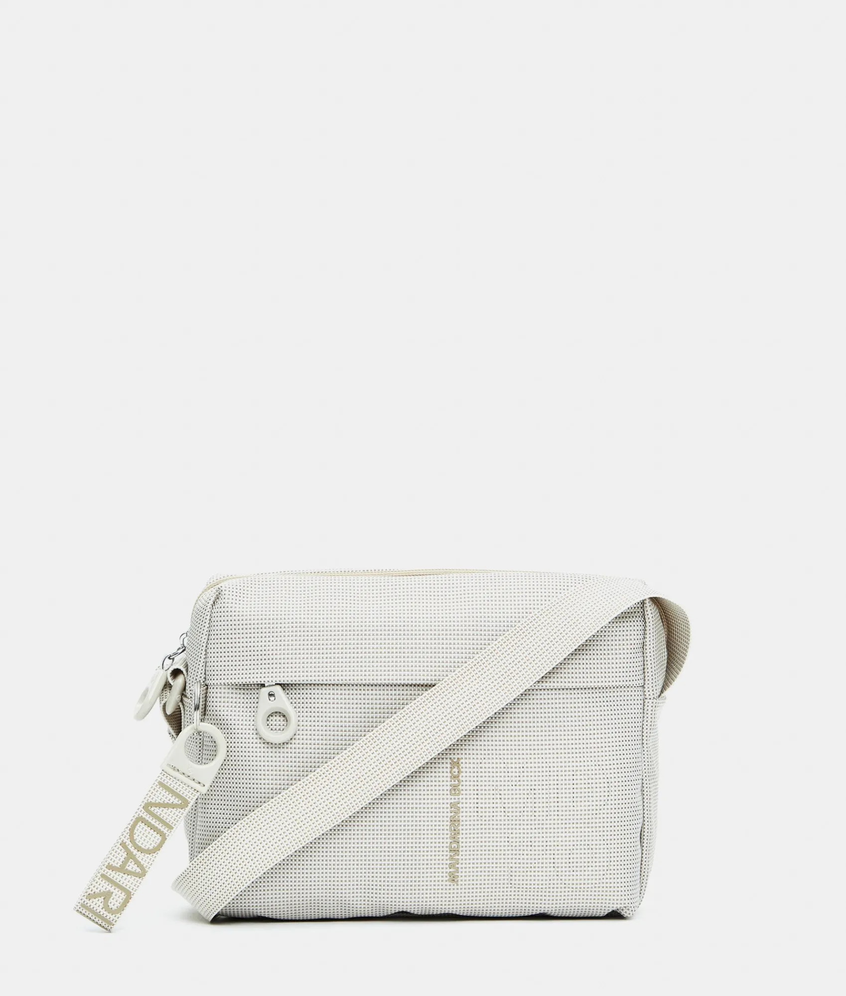 New Mandarina Duck MD20 Small Crossbody Bag WhitecapGrey