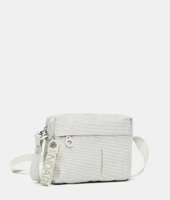 New Mandarina Duck MD20 Small Crossbody Bag WhitecapGrey