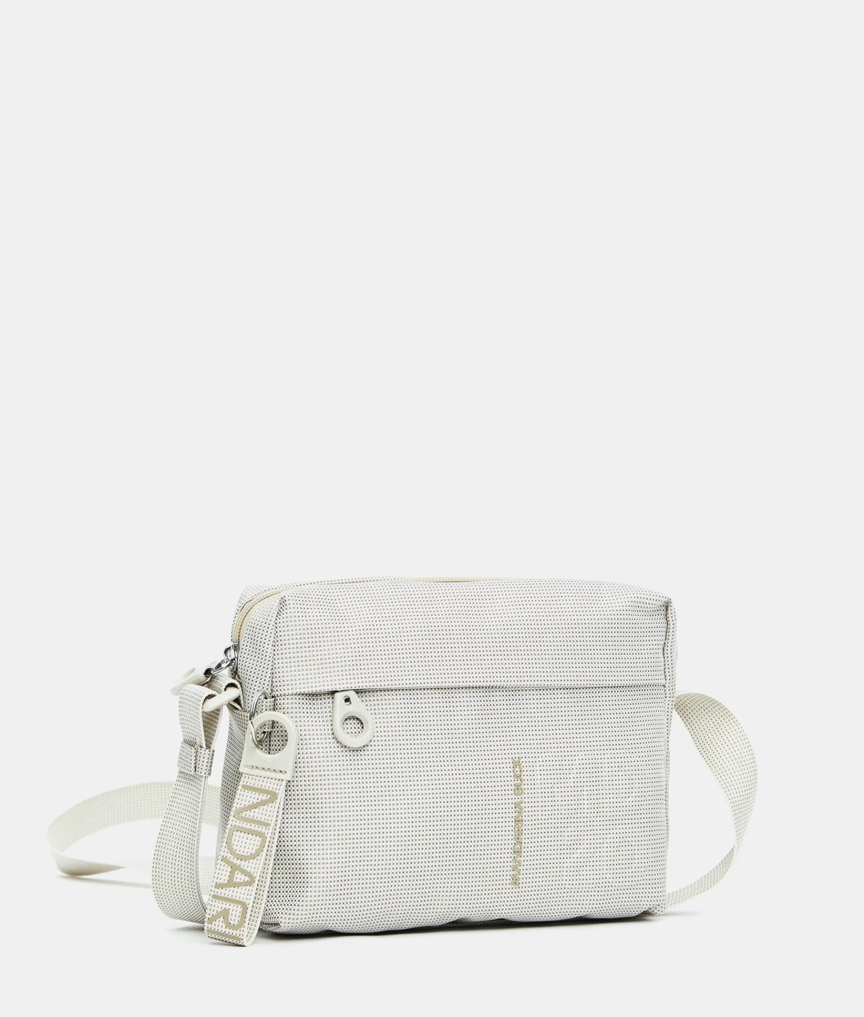 New Mandarina Duck MD20 Small Crossbody Bag WhitecapGrey