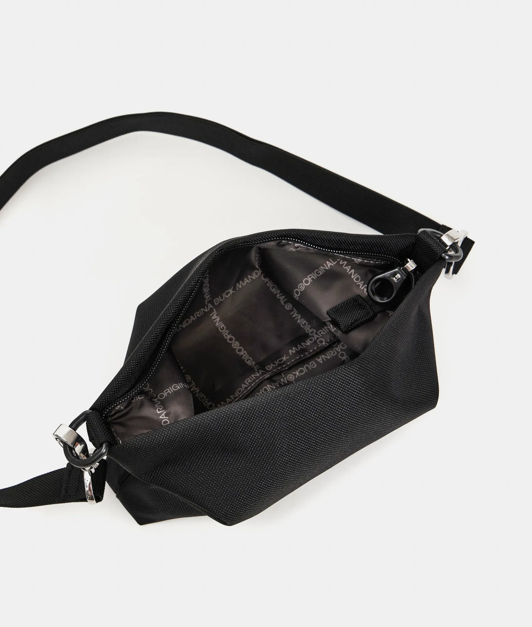 Fashion Mandarina Duck MD20 Small Crossbody Bag Black