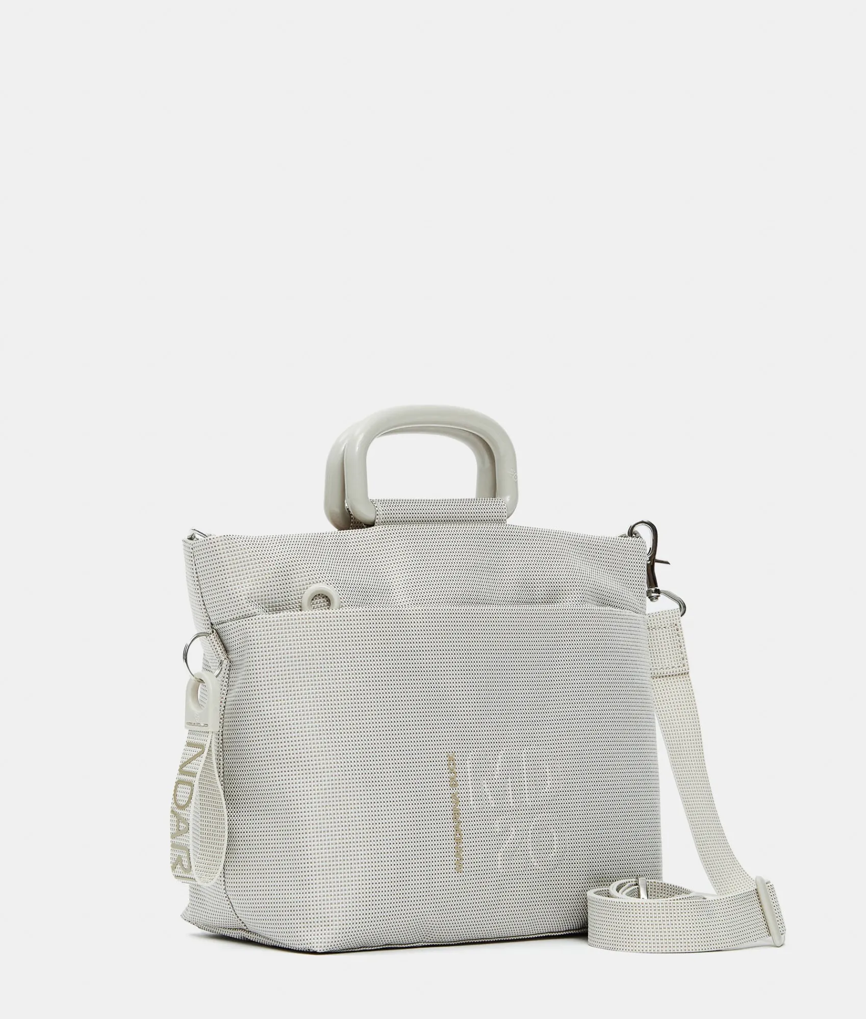 Hot Mandarina Duck MD20 Small Hand Bag WhitecapGrey
