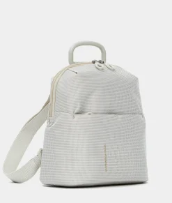 Clearance Mandarina Duck MD20 Small Leisure Backpack WhitecapGrey