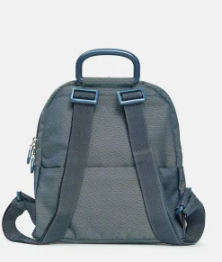 Fashion Mandarina Duck MD20 Small Leisure Backpack BlueWing