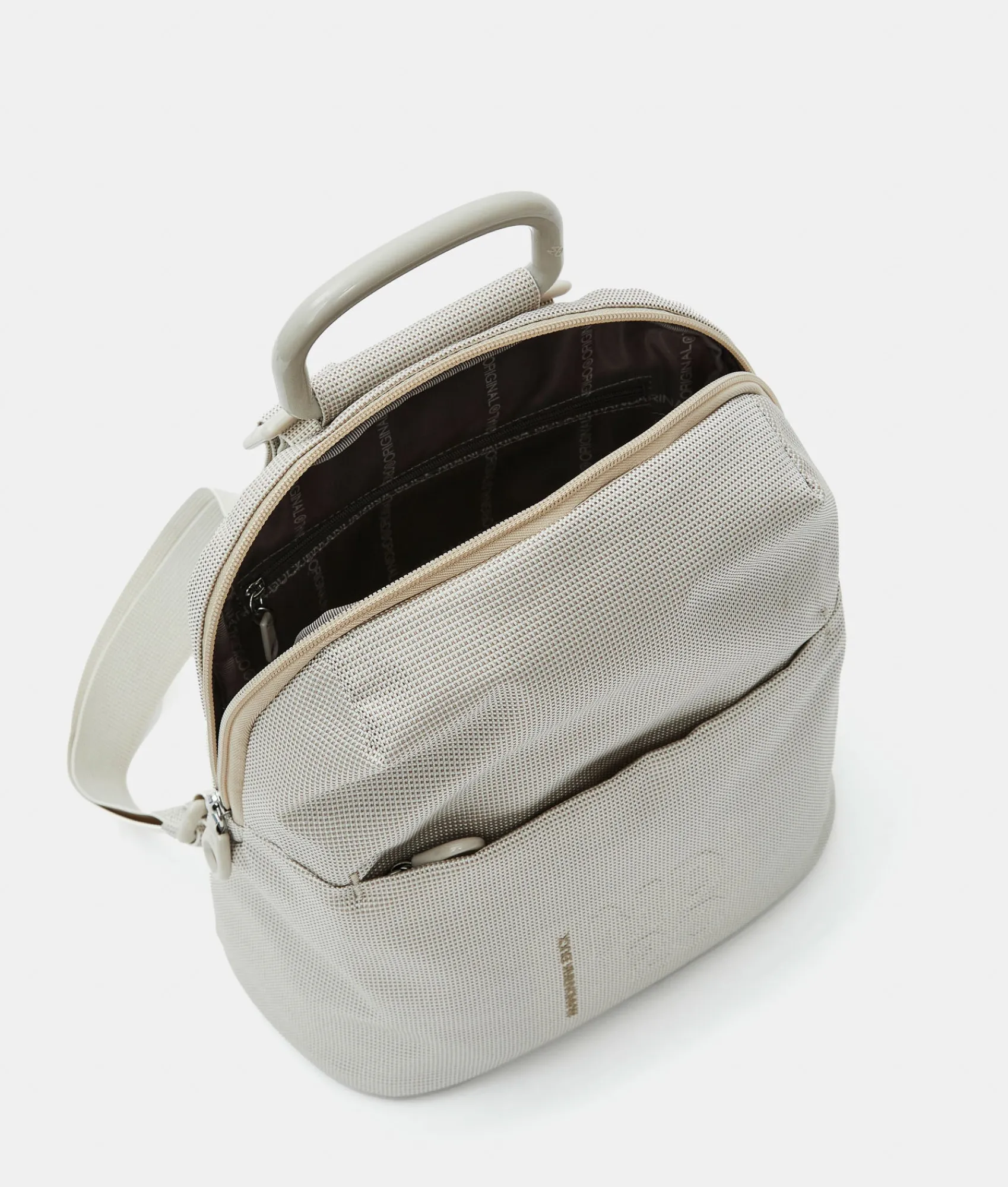 Clearance Mandarina Duck MD20 Small Leisure Backpack WhitecapGrey