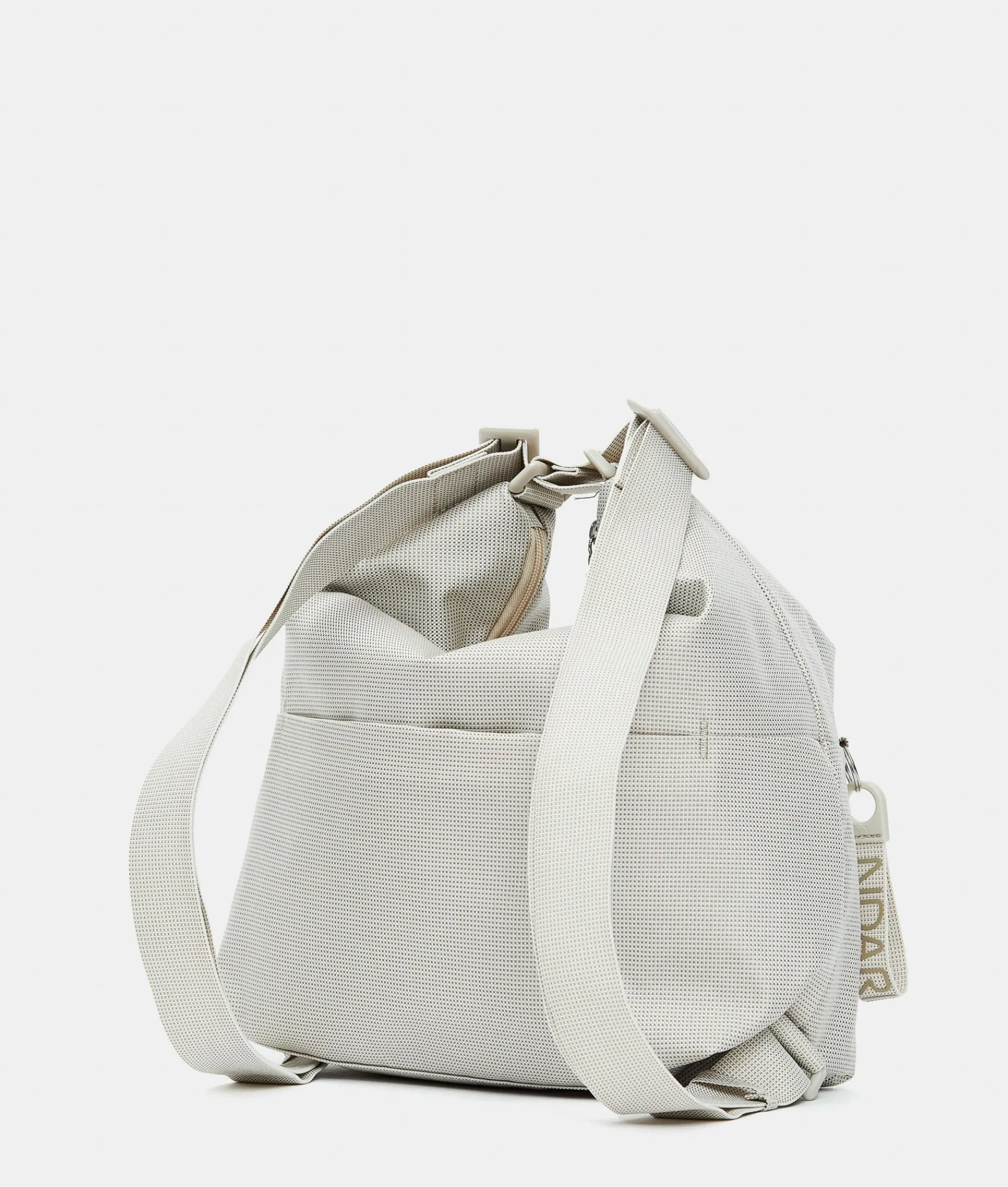 Outlet Mandarina Duck MD20 Small Shoulder Bag WhitecapGrey