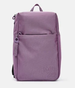 Outlet Mandarina Duck MD20 Travel Backpack With Padded Shoulder Straps Orchid