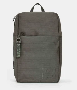Outlet Mandarina Duck MD20 Travel Backpack With Padded Shoulder Straps Pirite
