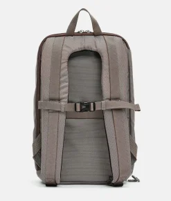 Discount Mandarina Duck MD20 Travel Backpack With Padded Shoulder Straps Taupe
