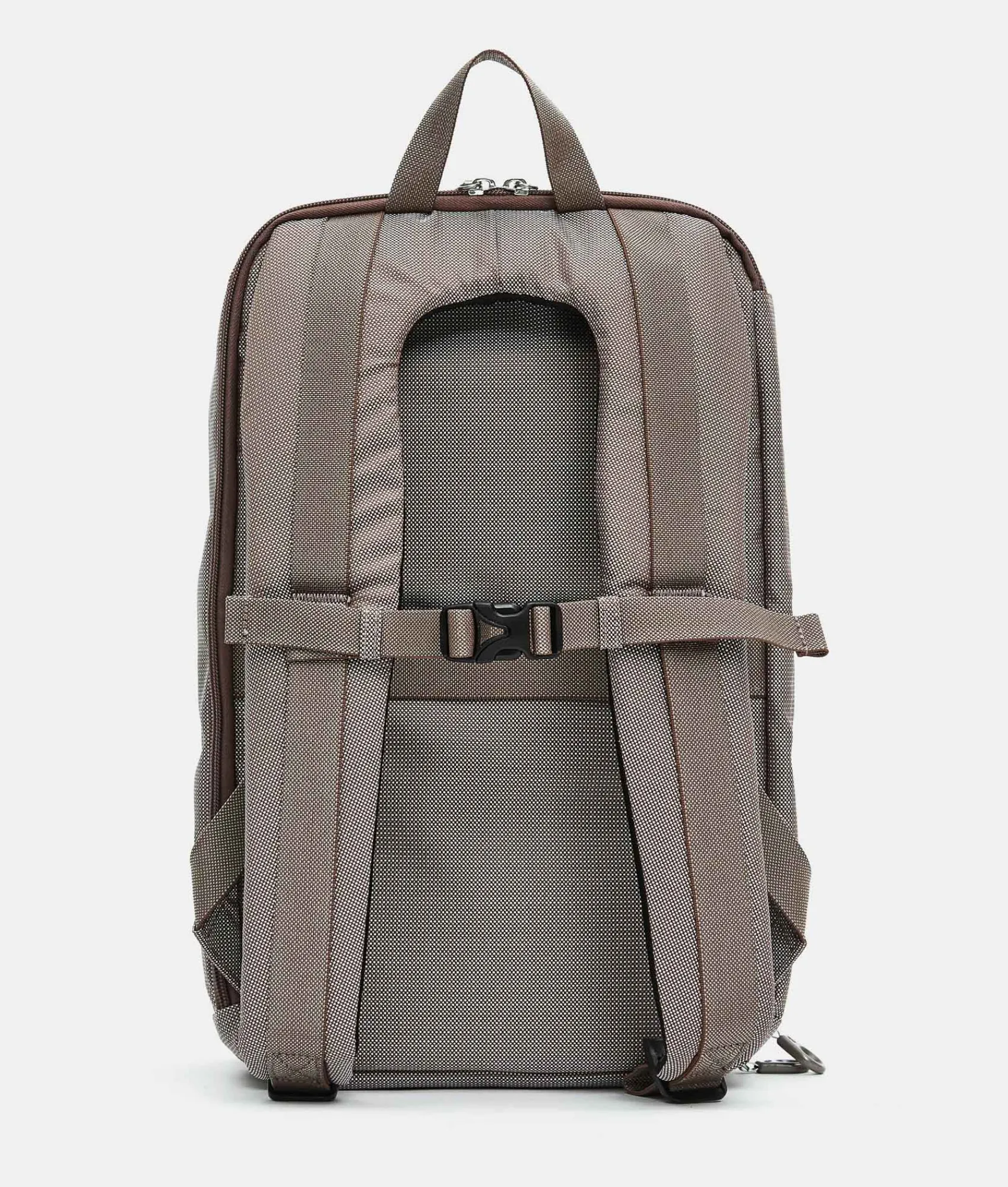 Discount Mandarina Duck MD20 Travel Backpack With Padded Shoulder Straps Taupe