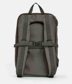 Outlet Mandarina Duck MD20 Travel Backpack With Padded Shoulder Straps Pirite