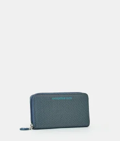 Fashion Mandarina Duck MD20 Wallet BlueWing