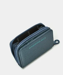 New Mandarina Duck MD20 Wallet BlueWing