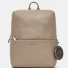 New Mandarina Duck MELLOW LEATHER Backpack WarmTaupe